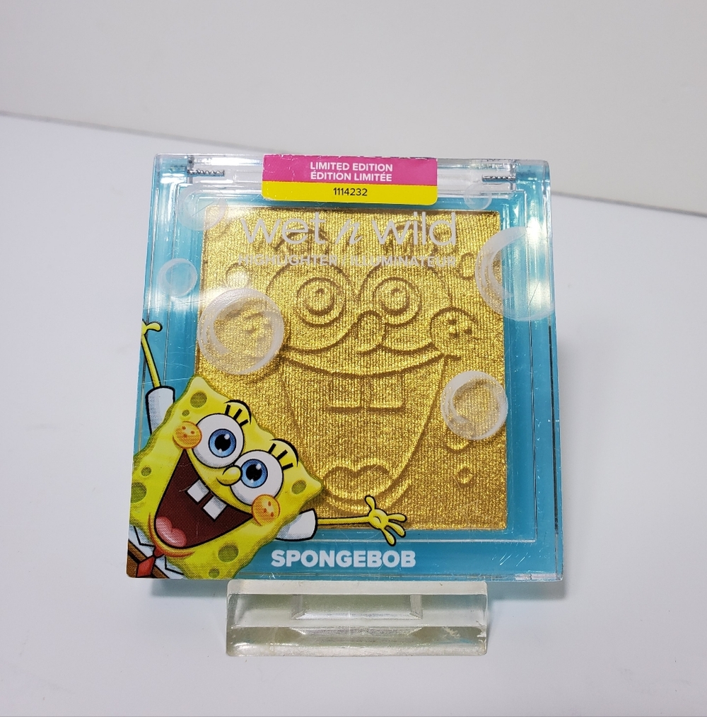 Limited Edition SpongeBob SquarePants Wet n Wild Gold Shimmer Makeup Highlighter
